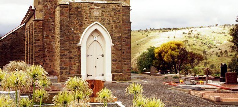 Free stock image of Church on a hill created by karl