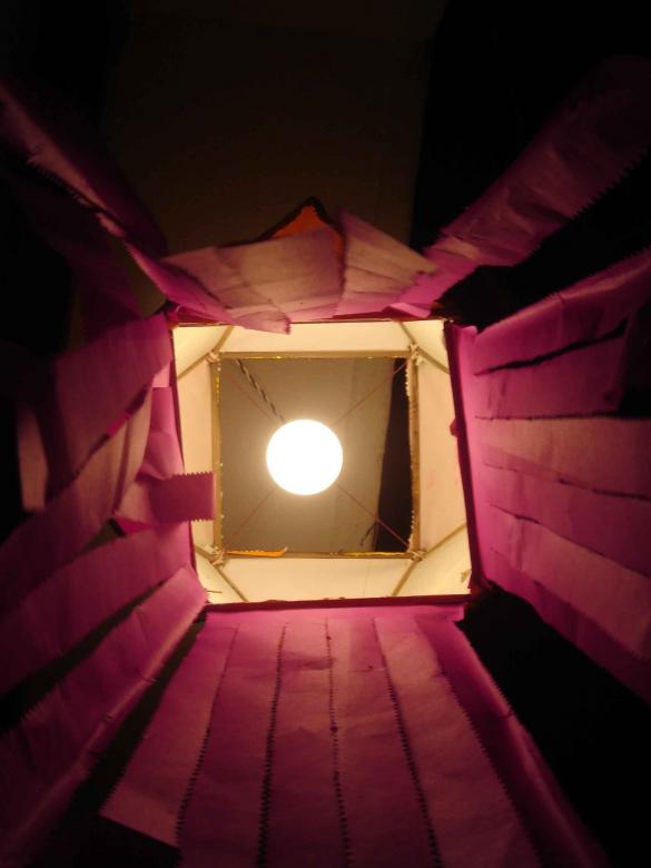 Free stock image of Moon through the box created by damini.rawal