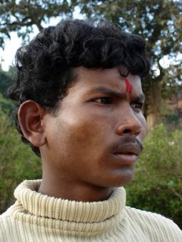 Indian man with tilak - Free Stock Photo