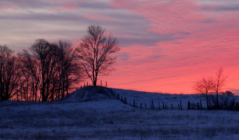 Free stock image of  The Arrival of a New Winter Day created by john p. novosad