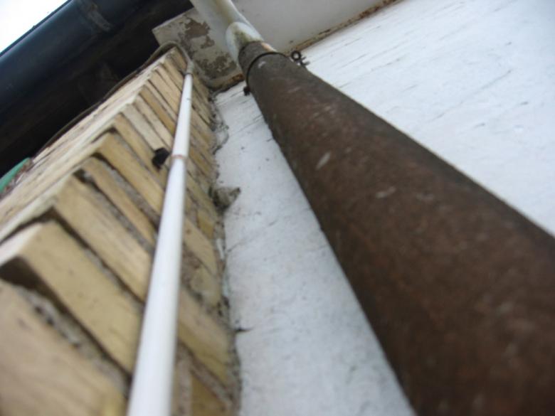 Free stock image of Rusted water drain created by ozonegfx