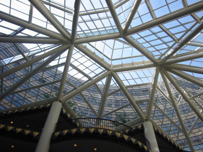 Free stock image of Glass roof structure created by lasse gejl