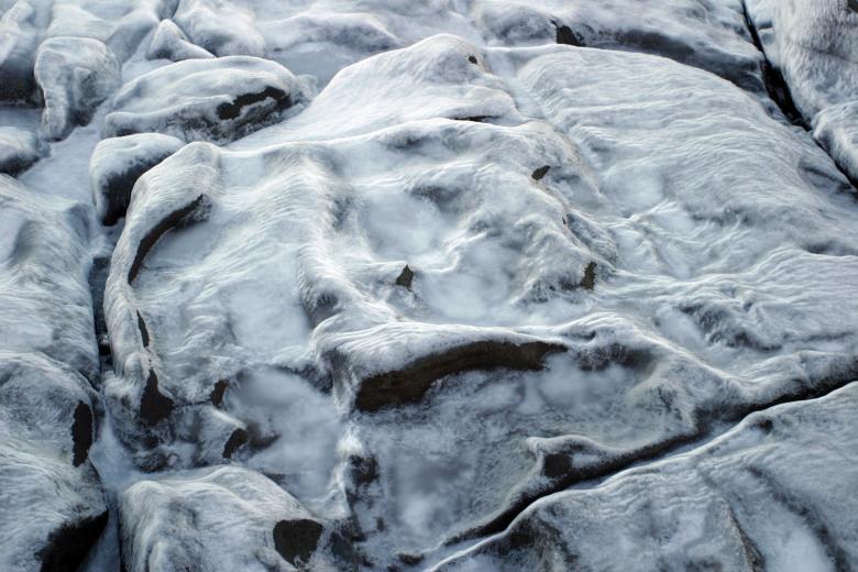 Free stock image of Frozen cliff created by Héðinn