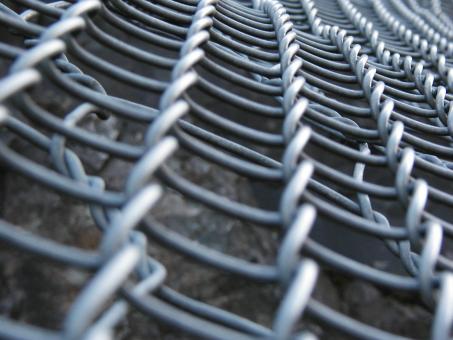 Free Stock Photo of Steel Fence