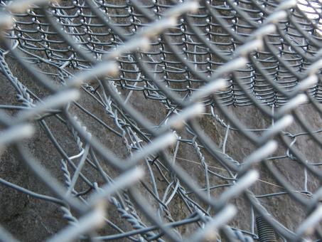 Free Stock Photo of Steel Fence