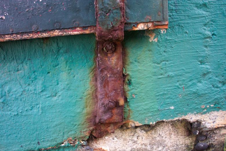 Free stock image of Rusted metal texture created by Bjorgvin