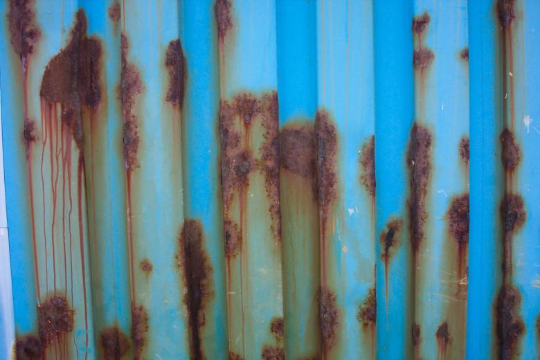 Free stock image of Rusted metal texture created by Bjorgvin