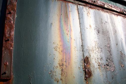 Free Stock Photo of Rusted Metal Wall