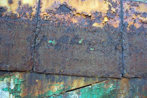 Free Stock Photo of Rusted metal