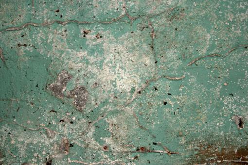 Free Stock Photo of Green concrete wall