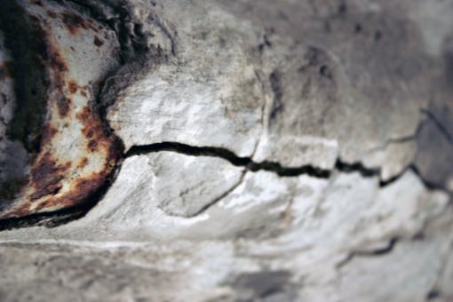 Free Stock Photo of Cracked concrete texture