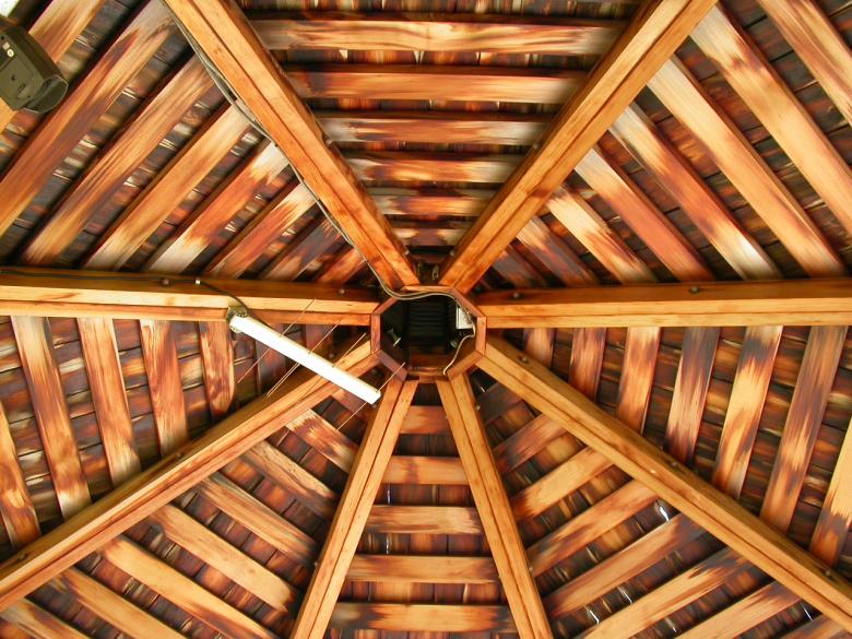 Free stock image of Wooden roof structure created by raymond henry