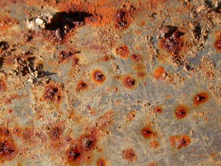Free Stock Photo of Rusted metal surface
