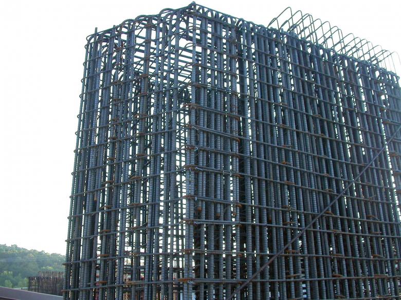 Free stock image of Reinforcing bars structure created by raymond henry