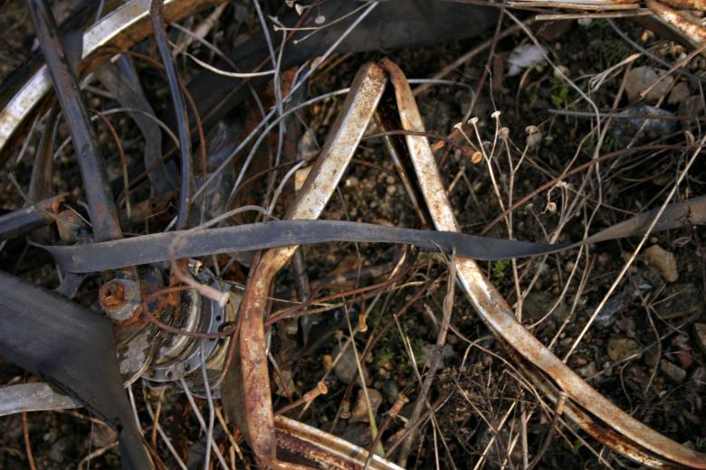Free stock image of Rusted bicycle created by Bjorgvin
