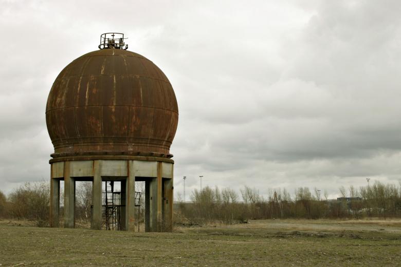Free stock image of Rusted water tank created by Bjorgvin
