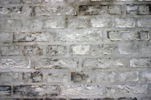 Free Stock Photo of Dirty brick wall