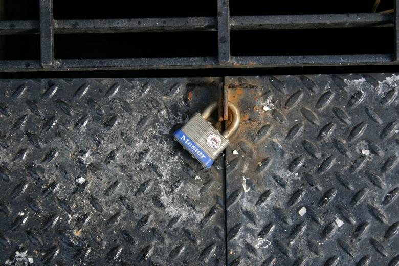 Free stock image of Rusted lock created by allan toft pedersen