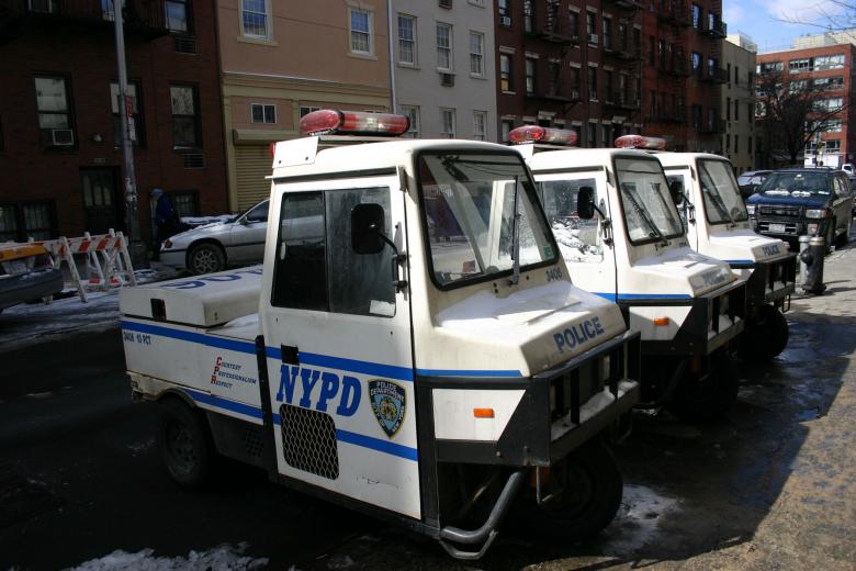 Free stock image of NYPD patrol vehicle created by allan toft pedersen