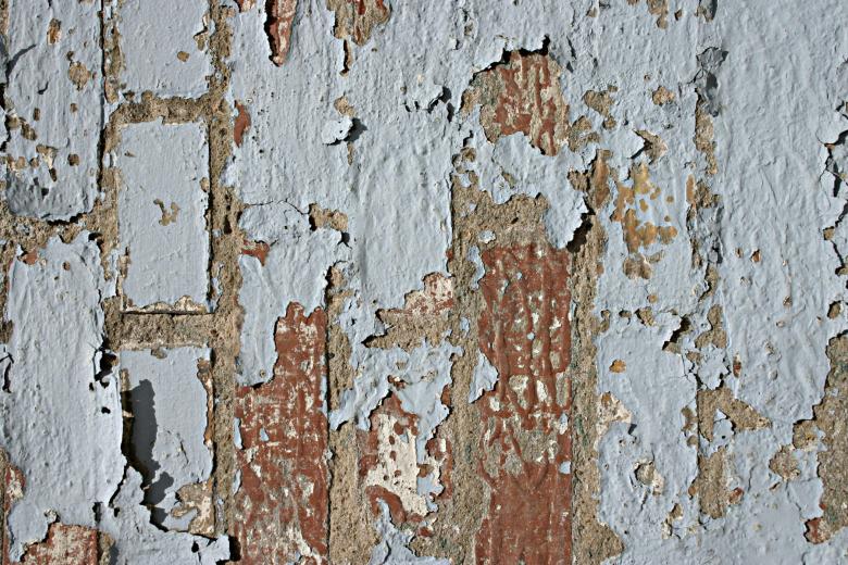 Free stock image of Peeled paint on a brick wall created by Bjorgvin