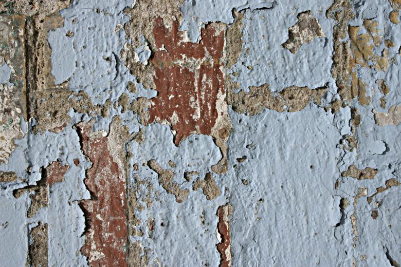 Free stock image of Peeled paint on a brick wall created by Bjorgvin