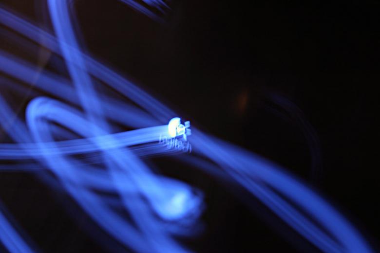 Free stock image of Blue light effect created by Bjorgvin