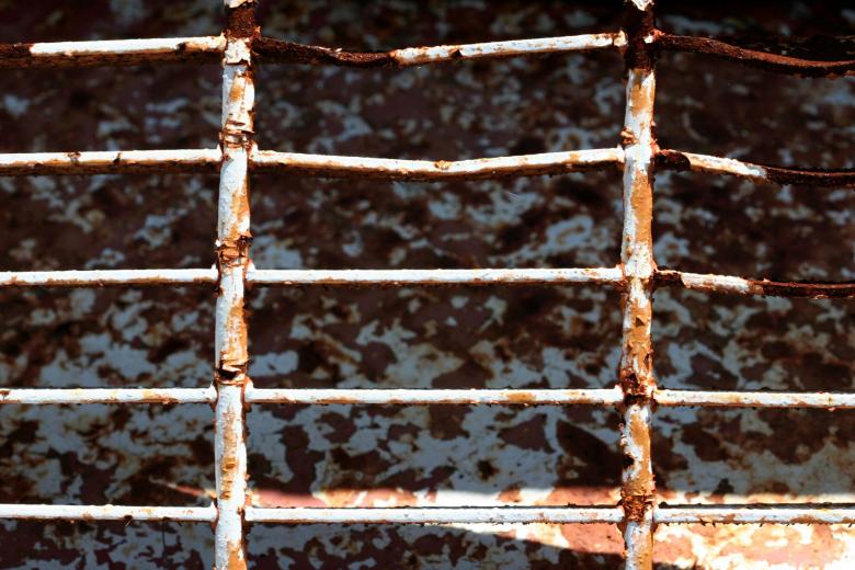 Free stock image of Rusted metal fence created by Darren Hester