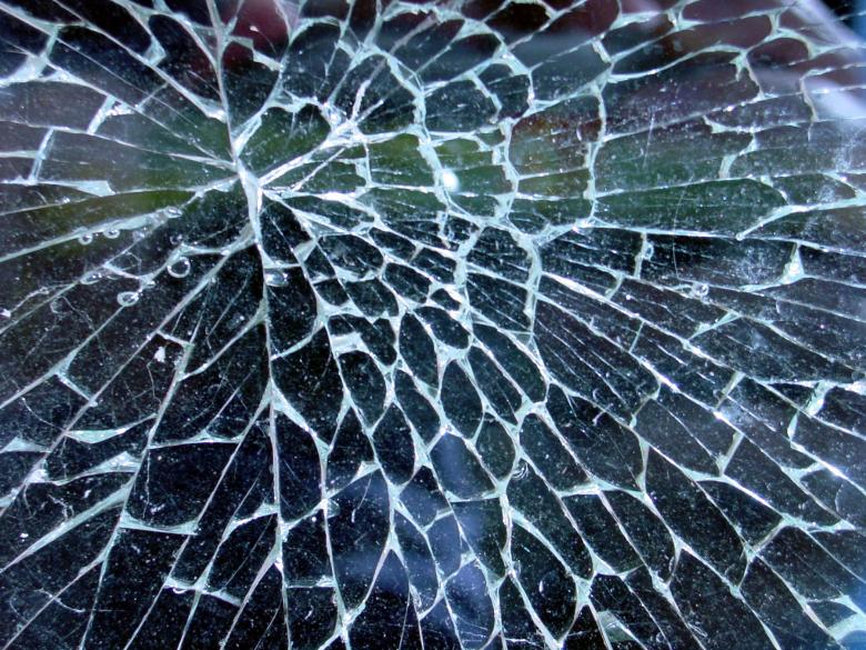 Free stock image of Shattered glass background created by Darren Hester