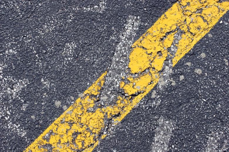 Free stock image of Yellow stripe created by Darren Hester
