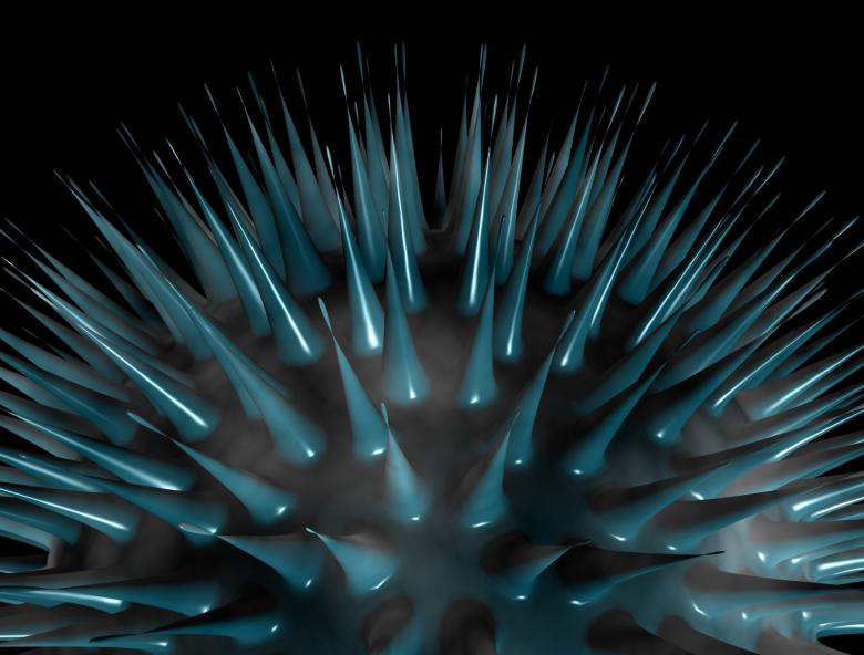 Free stock image of Spikes created by Bjorgvin
