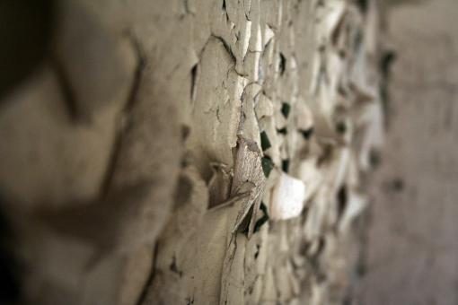 Free Stock Photo of Ripped open wall