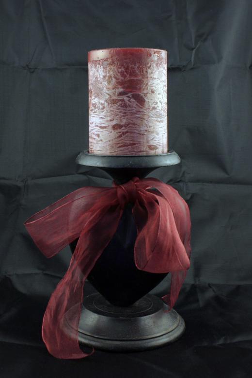 Free stock image of Candleabrum with red decoration created by Bjorgvin