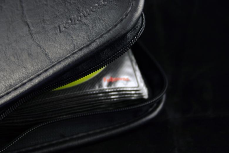 Free stock image of Black CD bag closeup created by Bjorgvin
