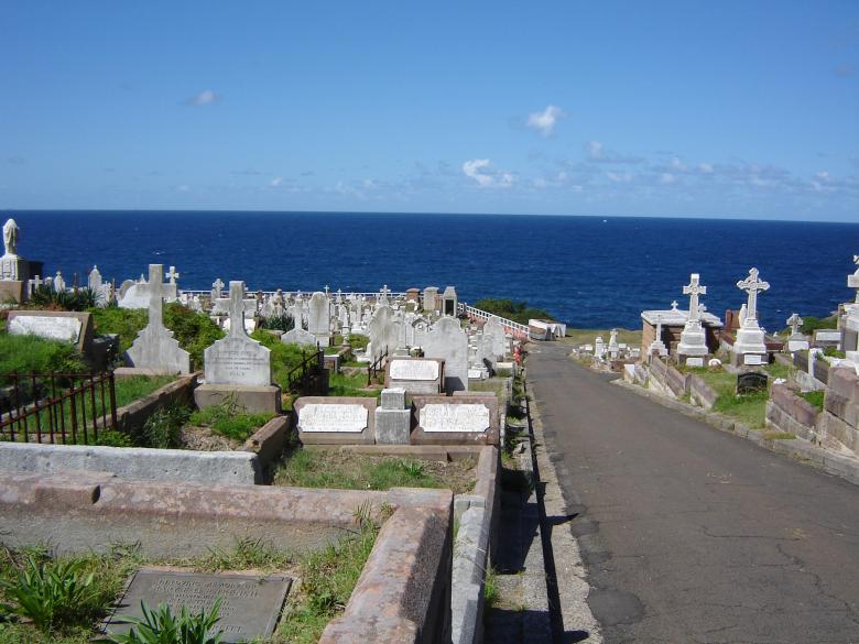 Free stock image of Cemetery by the sea created by Osama Hasan Khan