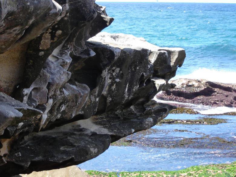 Free stock image of Cliffs by the sea created by Osama Hasan Khan