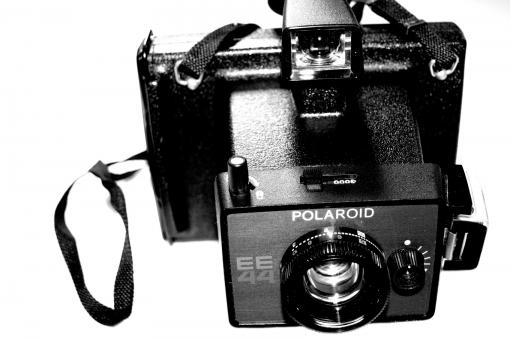 Old polaroid camera - Free Stock Photo