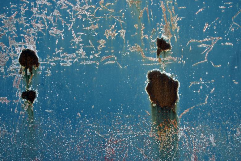 Free stock image of Rusted and scratched metal created by Bjorgvin
