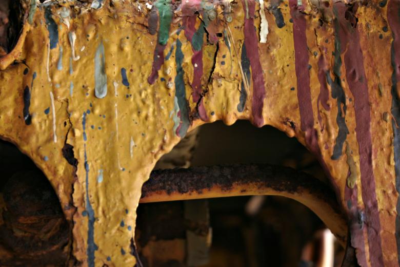 Free stock image of Painted metal surface created by Bjorgvin