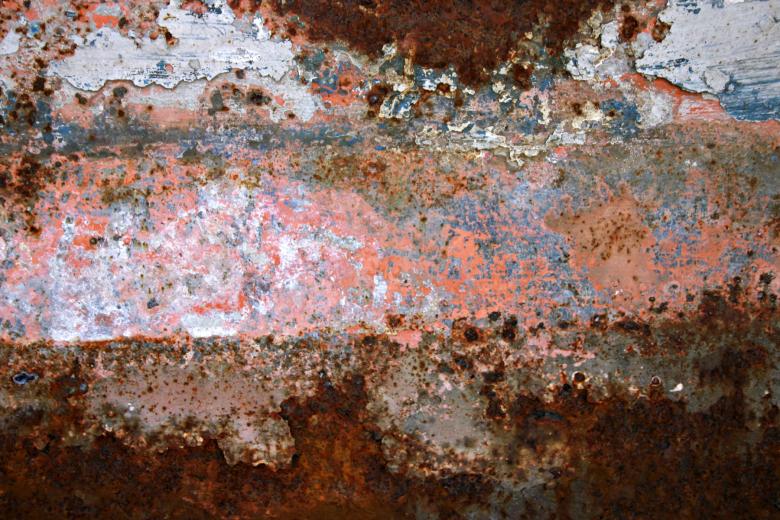 Free stock image of Rusted metal texture created by Bjorgvin