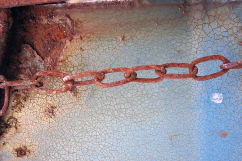 Free stock image of Rusted metal chain created by Bjorgvin