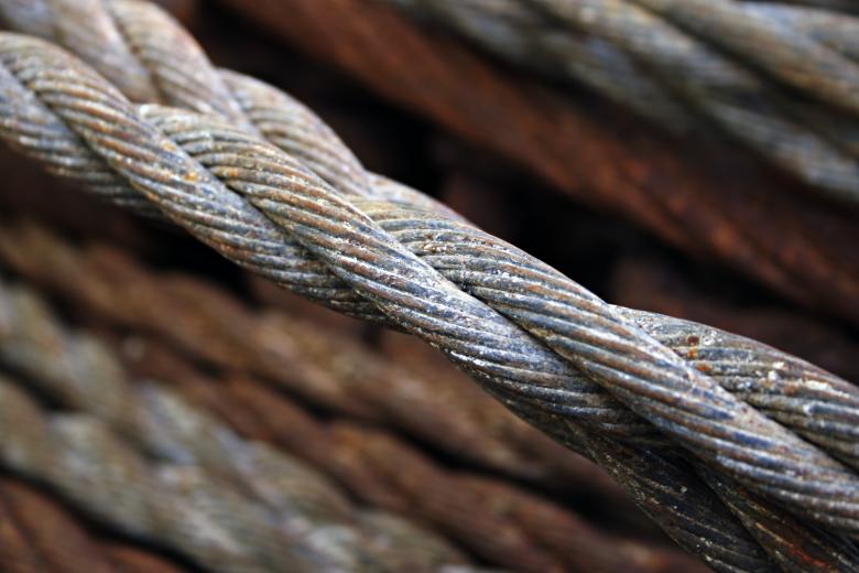 Free stock image of Rusted steel wires created by Bjorgvin