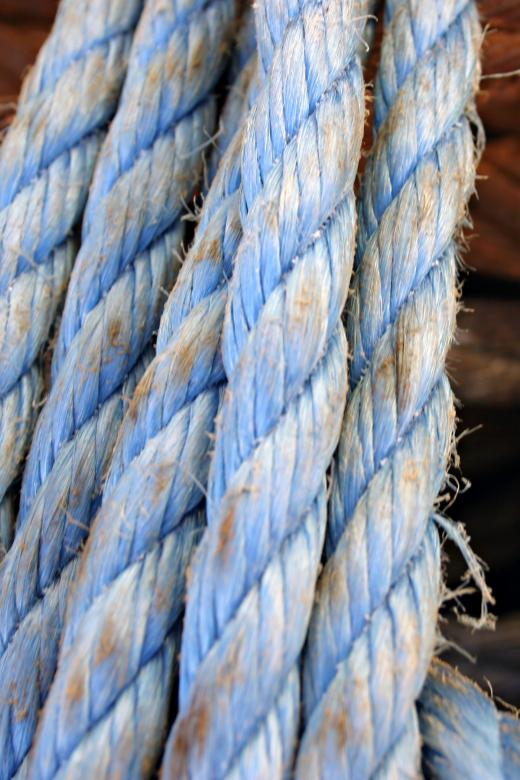 Free stock image of Blue rope created by Bjorgvin