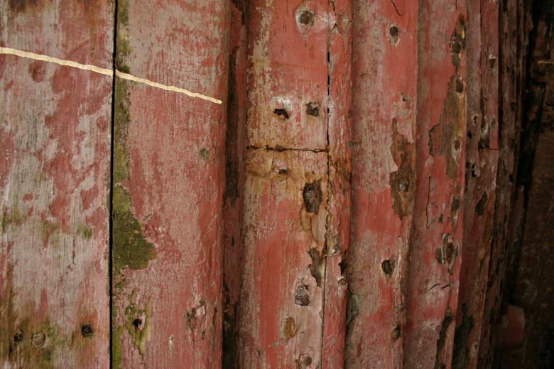 Free stock image of Painted wood texture created by Bjorgvin
