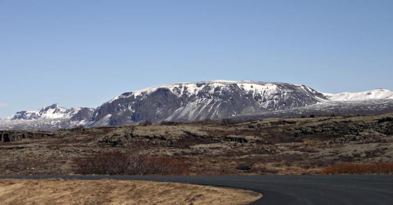 Free stock image of Icelandic Mountain Landscape created by Bjorgvin