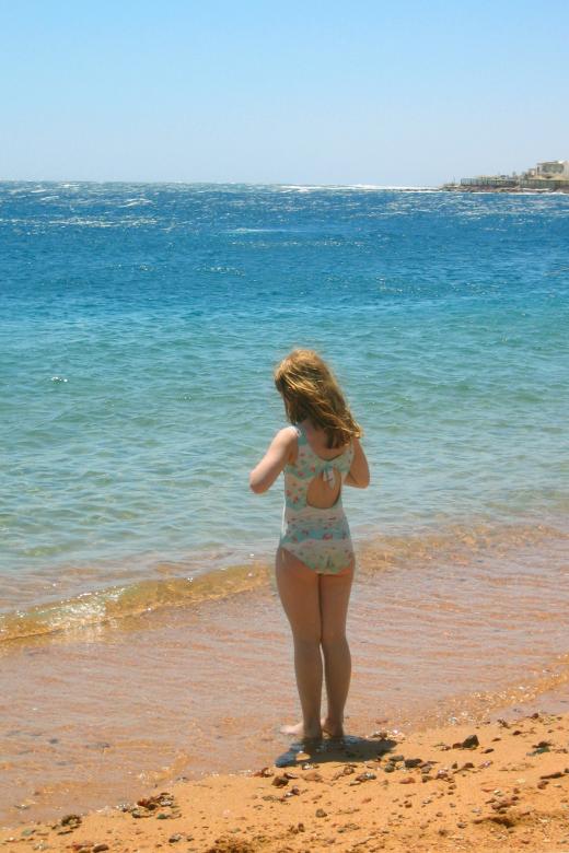 Free stock image of Girl on the beach created by ameer ghanem