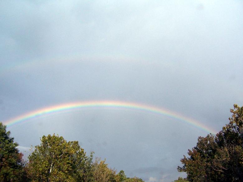 Free stock image of DOUBLE RAINBOW created by susan aceto