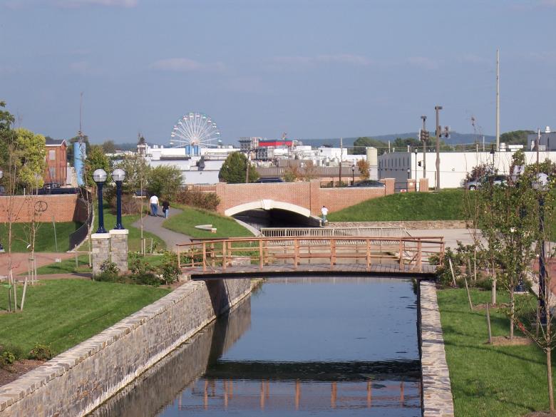 Free stock image of Frederick MD Carroll Creek created by susan ledford