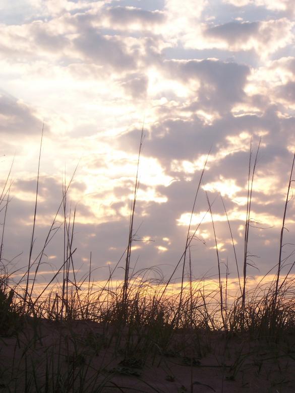 Free stock image of Sunrise over the Outer Banks created by susan ledford