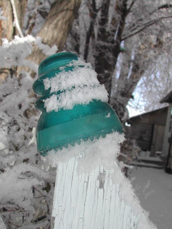 Free stock image of Frosty fence created by laurie