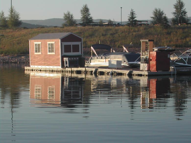 Free stock image of Boat dock reflections in the morning created by laurie